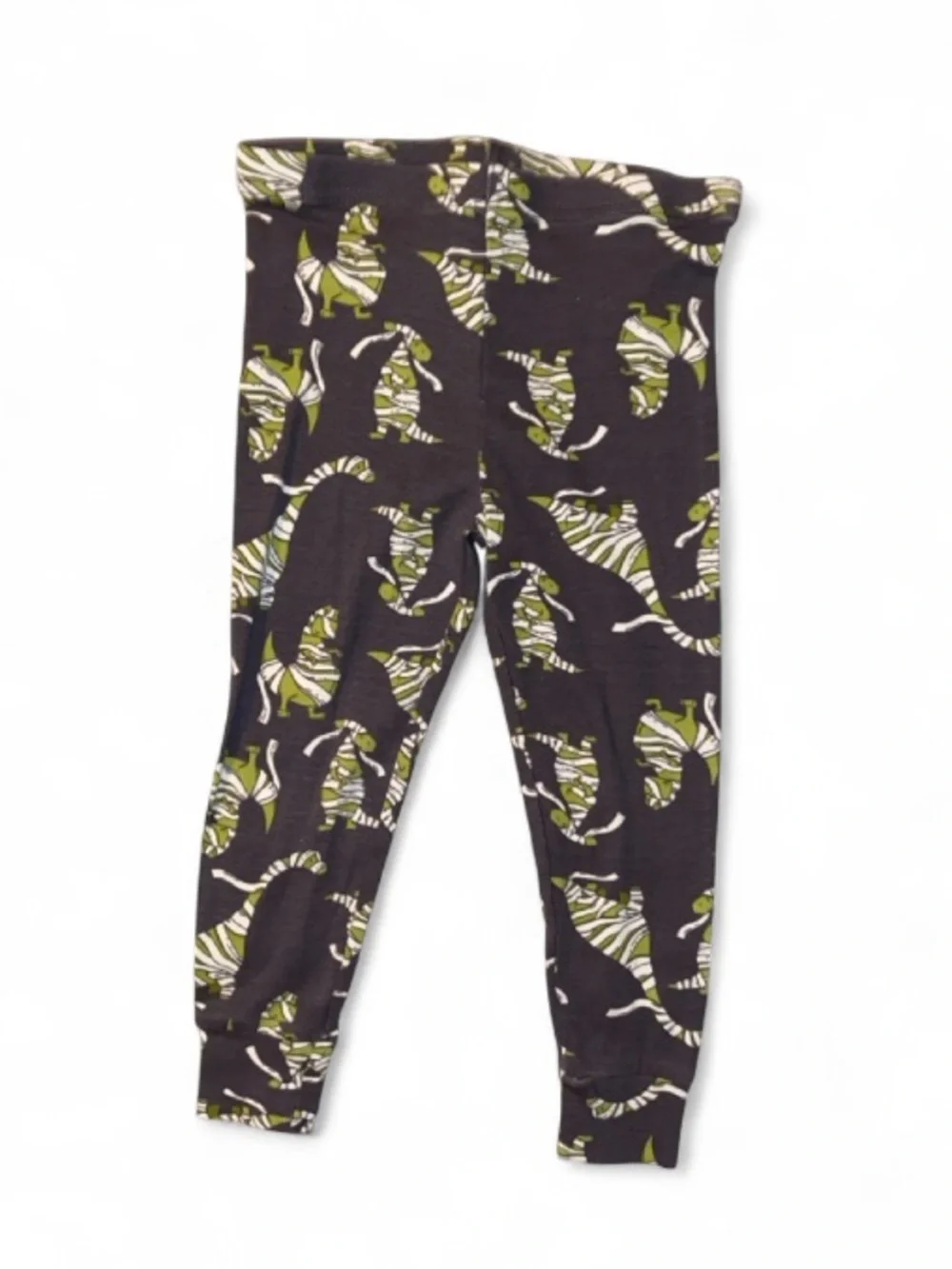 Tommy Bahama Black and Green Dinosaur Print Kids Pajama Set